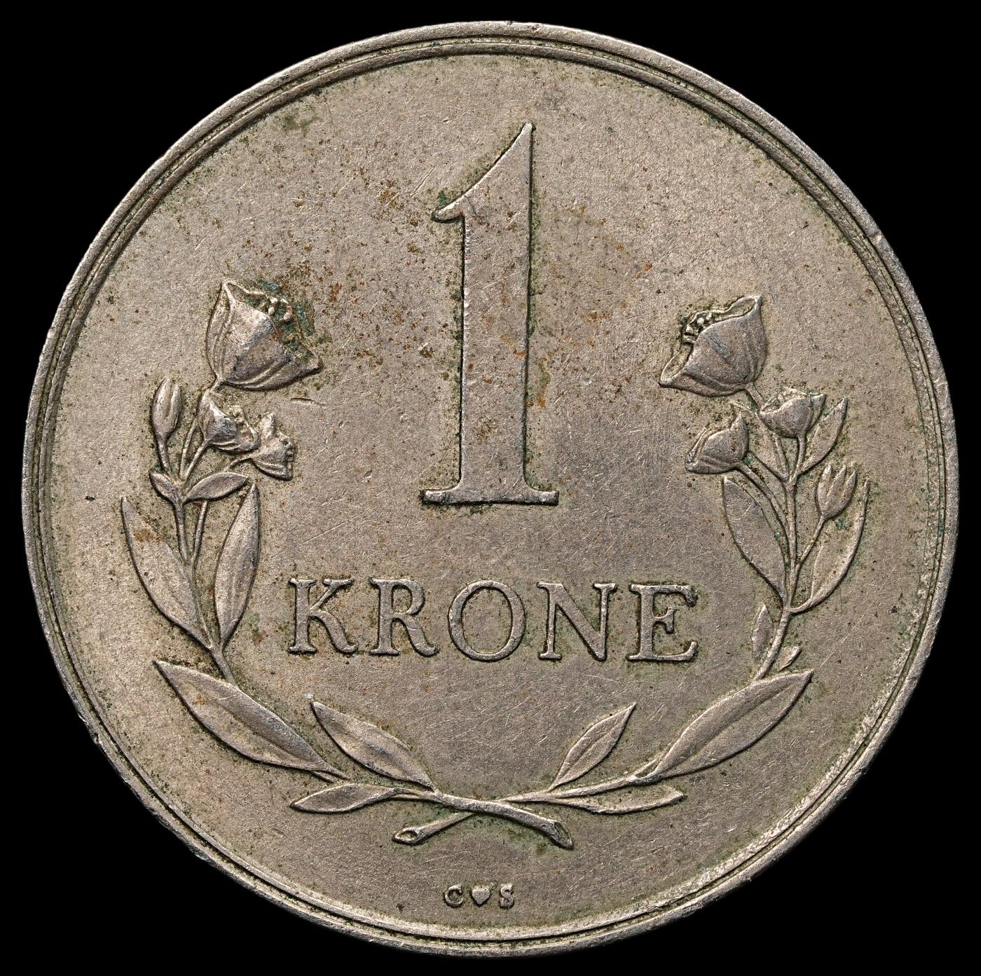 修遠堂世界钱币第103期 1964年格陵兰矿业公司1克朗