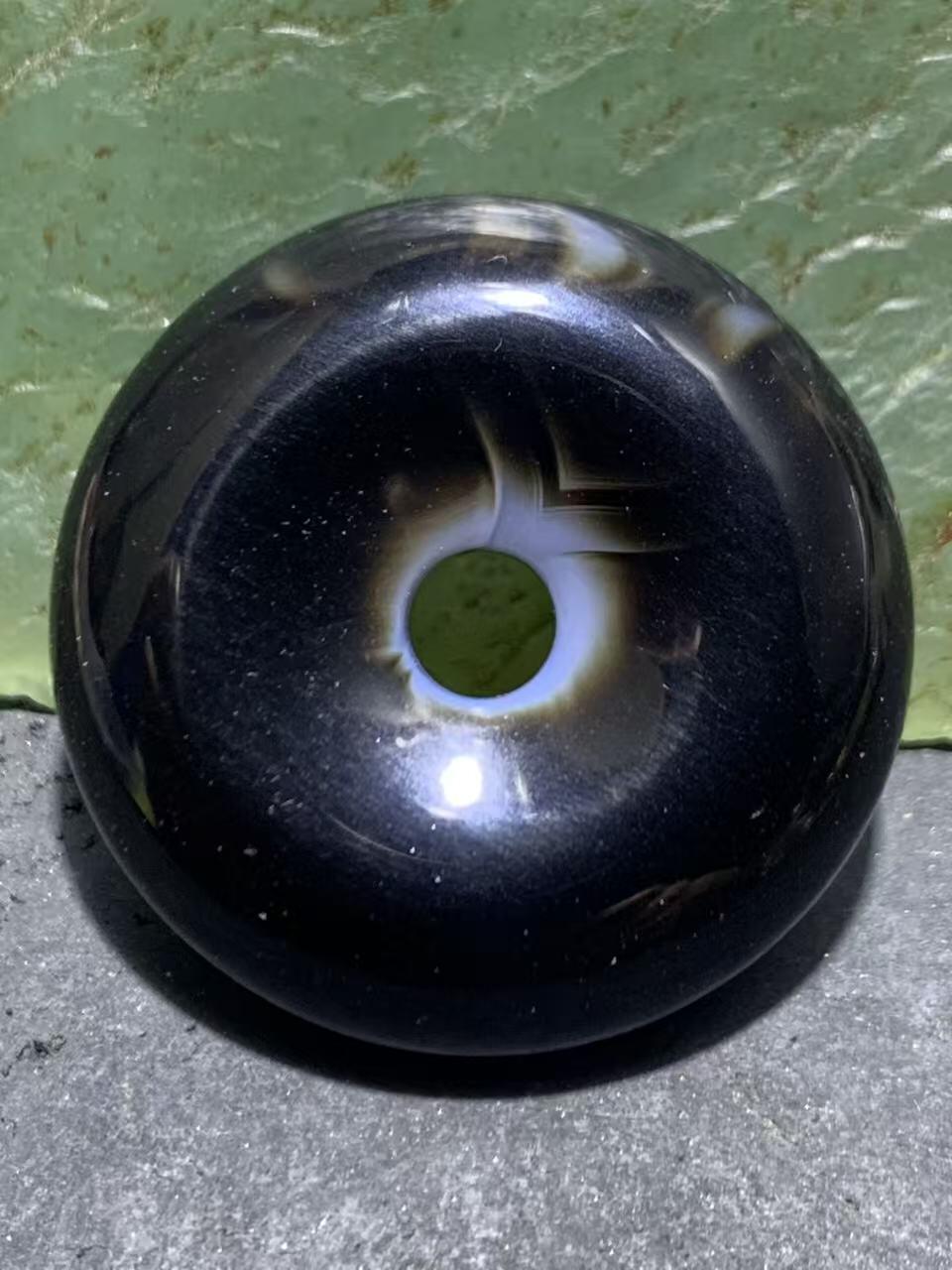 精美药师玛瑙平安扣一个，，