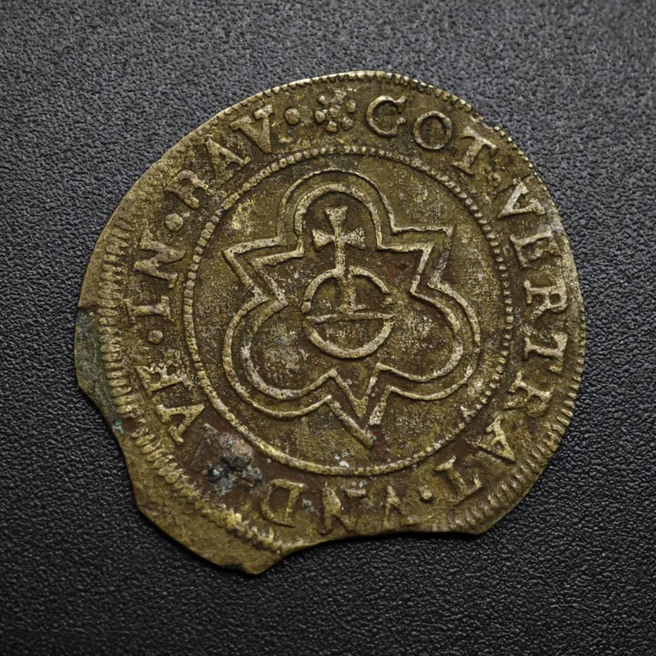 【淘币小摊】限时拍第八百六十拍  老铜币场  满百包邮可预留两周  周一统一发货  法国里昂货币兑换商Wolf La Vielle（沃尔夫·拉维耶勒）铜币代币