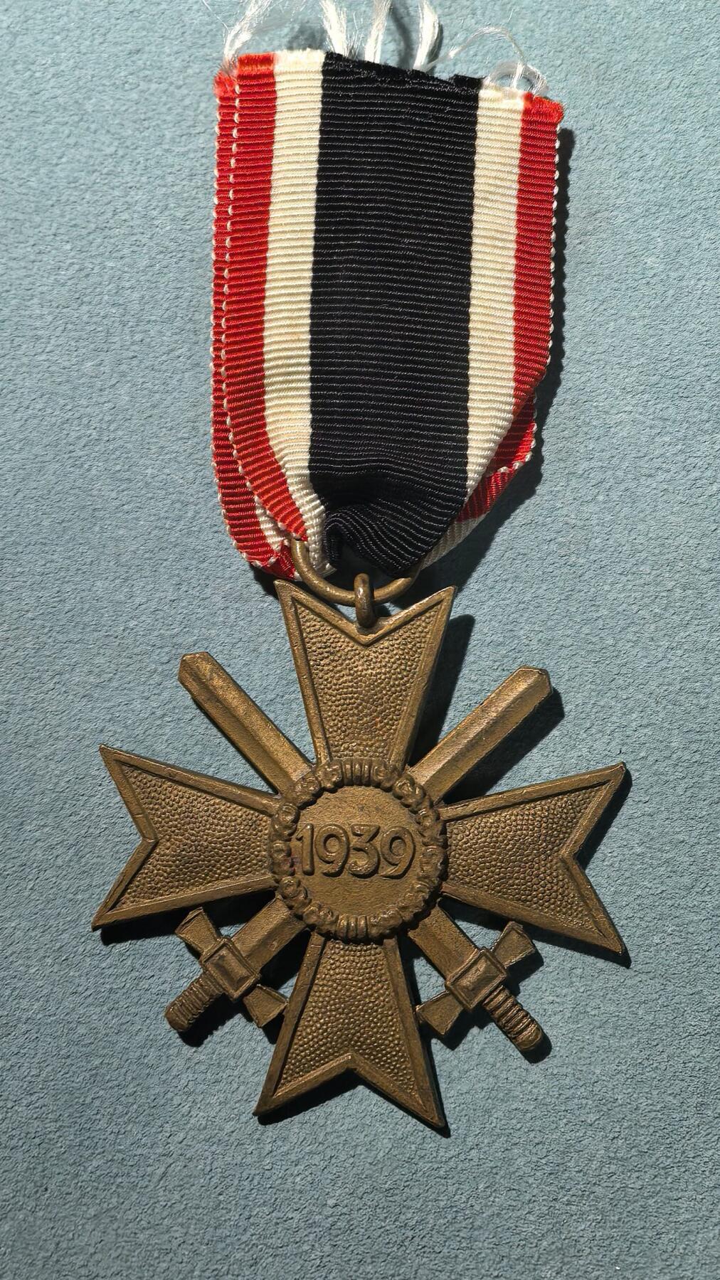 盛世勋华——号角文化勋章邮票专场拍卖第303期 德国（1939）二级佩剑战功十字勋章 带101厂厂标（Rudolf Tam）