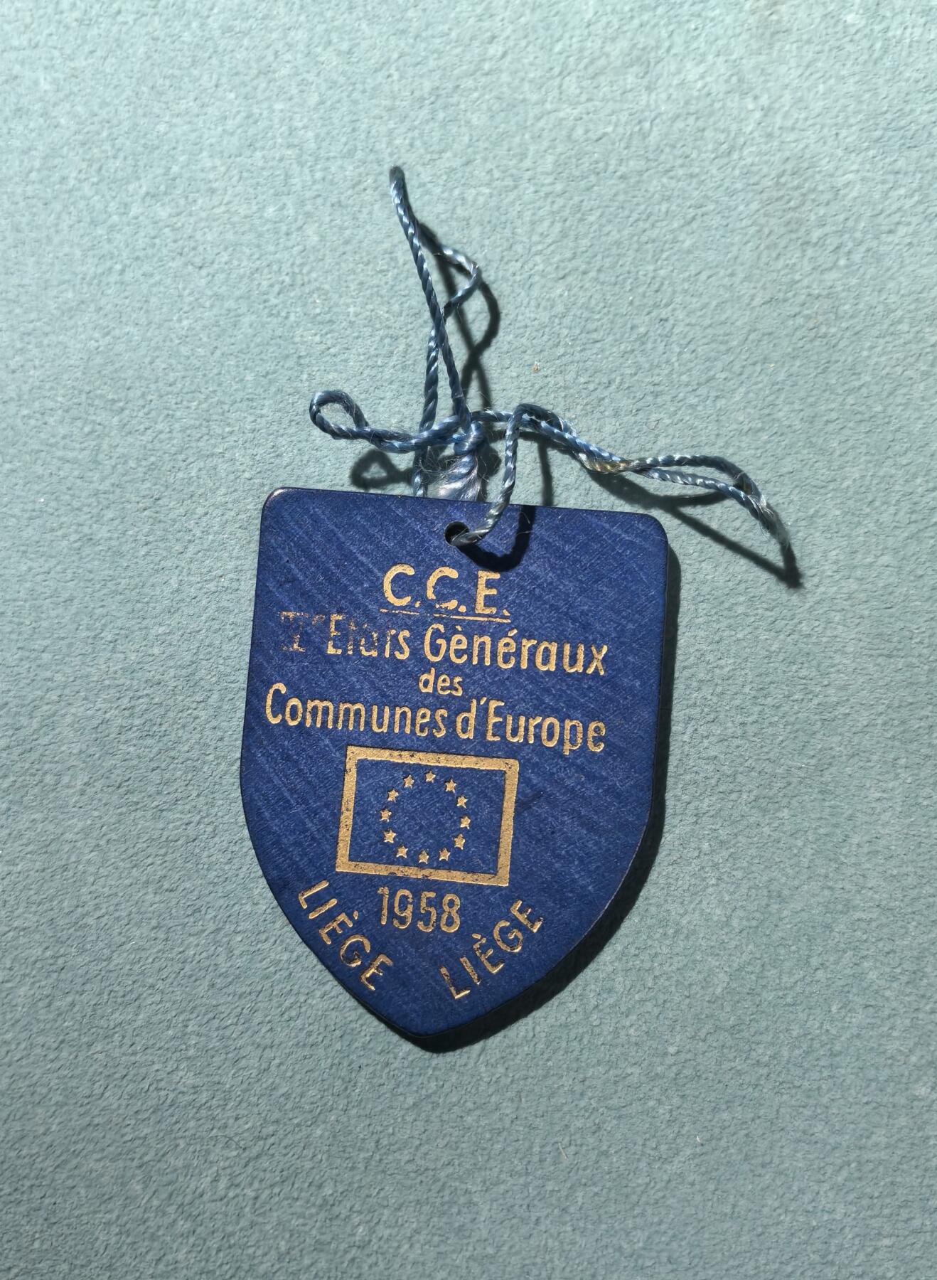 盛世勋华——号角文化勋章邮票专场拍卖第303期 比利时1958年第四届欧洲市政大会纪念章牌