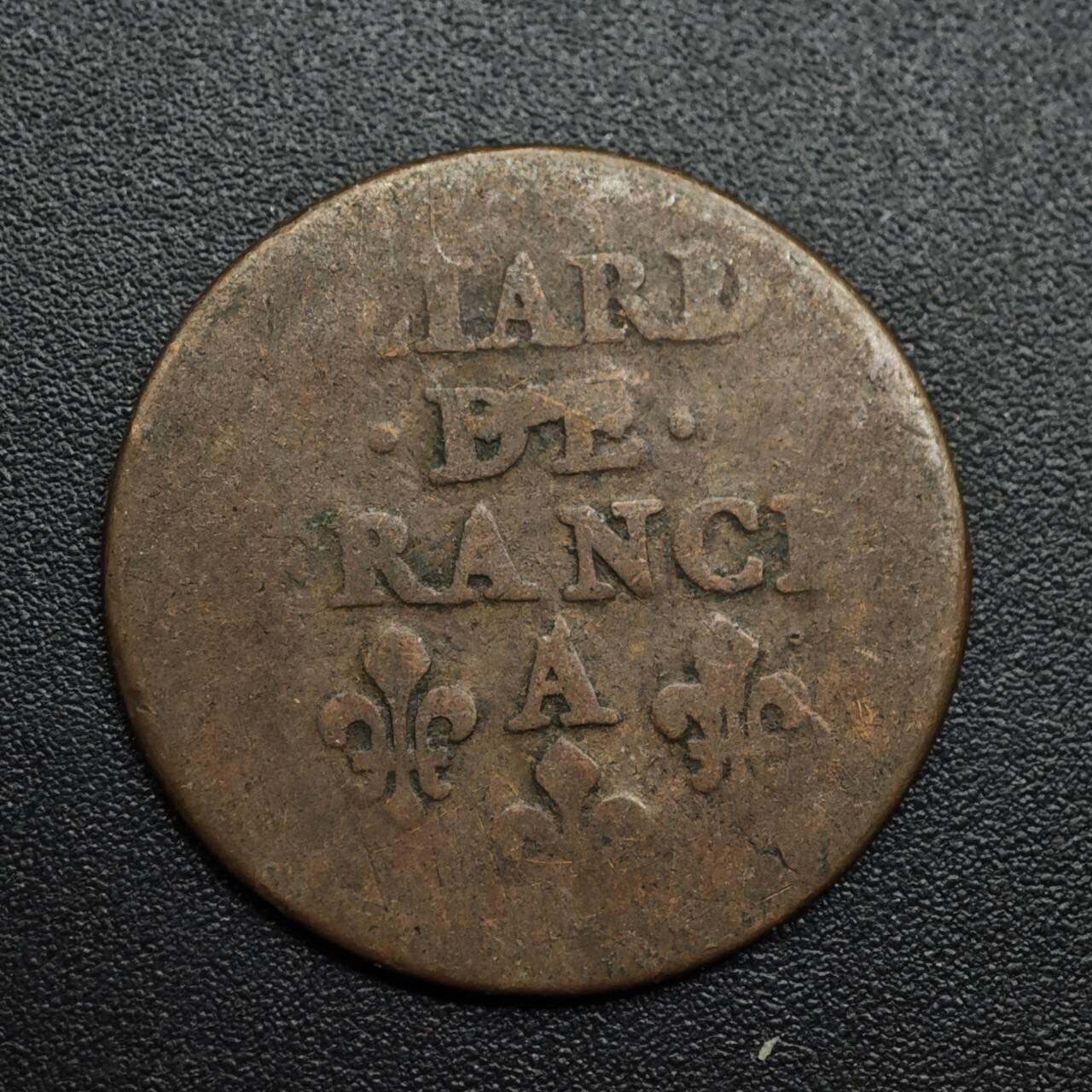 【淘币小摊】限时拍第八百六十拍  老铜币场  满百包邮可预留两周  周一统一发货  法国1LIARD铜币