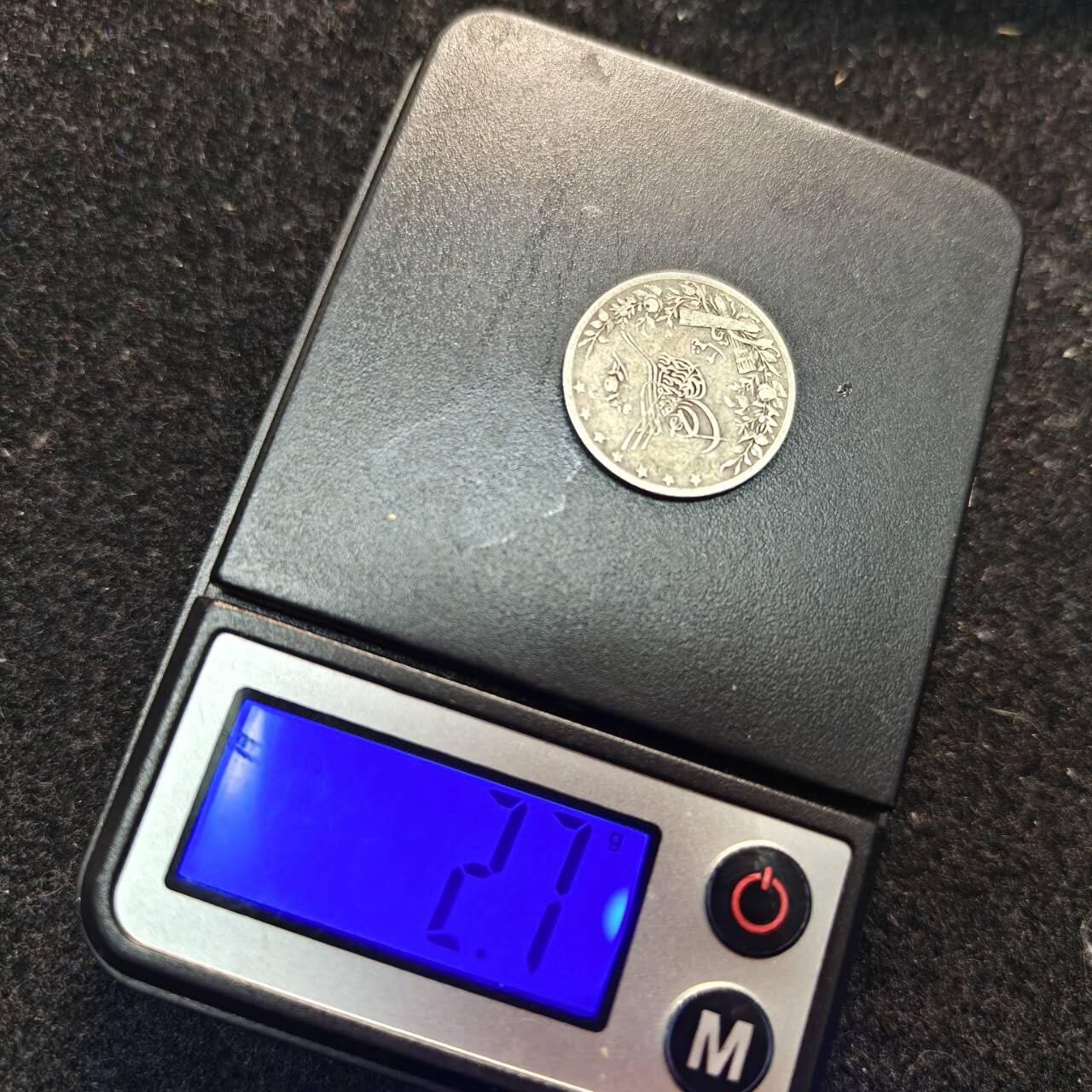 【春节前最后一拍，下一场3.3号】★第139加场★银币专场 不寄存，200包邮。不满200元，支付5元运费。《接受代拍 代送NGC评级》 93【无寄存】奥斯曼帝国银币直径19mm 重2.7g