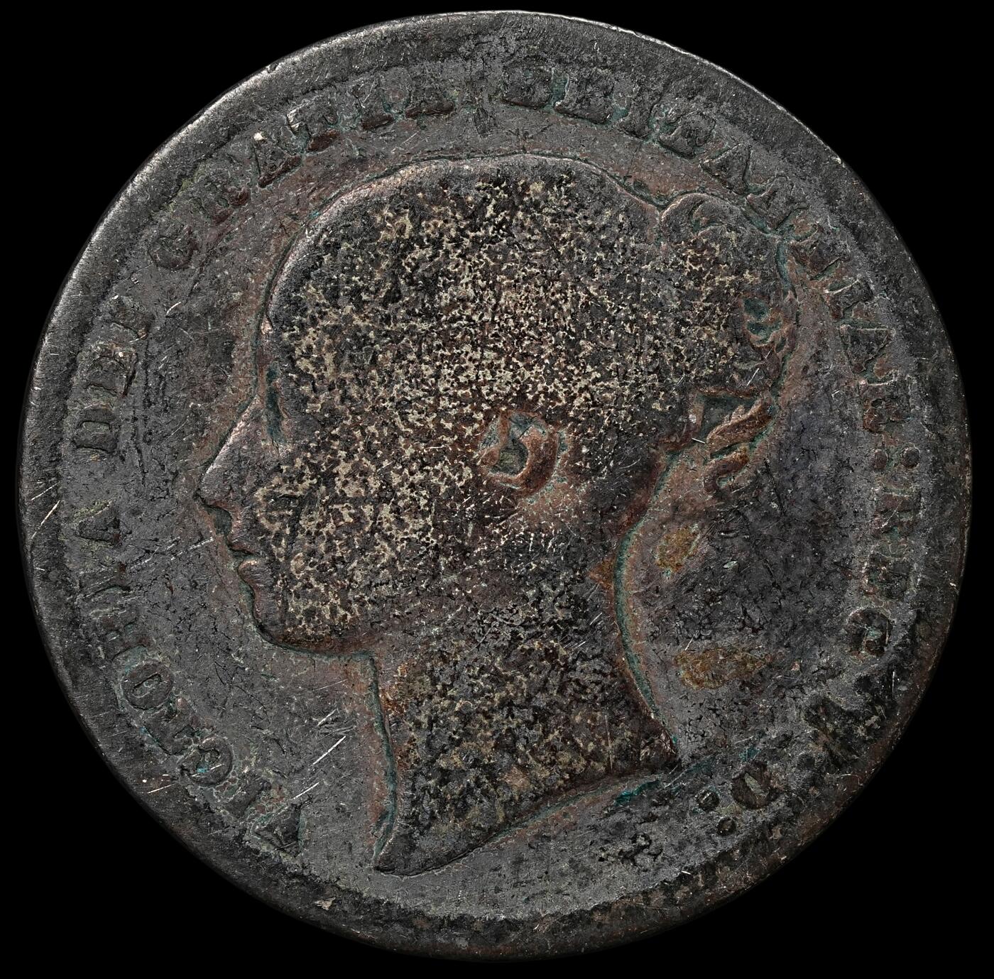 修遠堂世界钱币第103期 1874年英国1先令银币，5.13g，925银