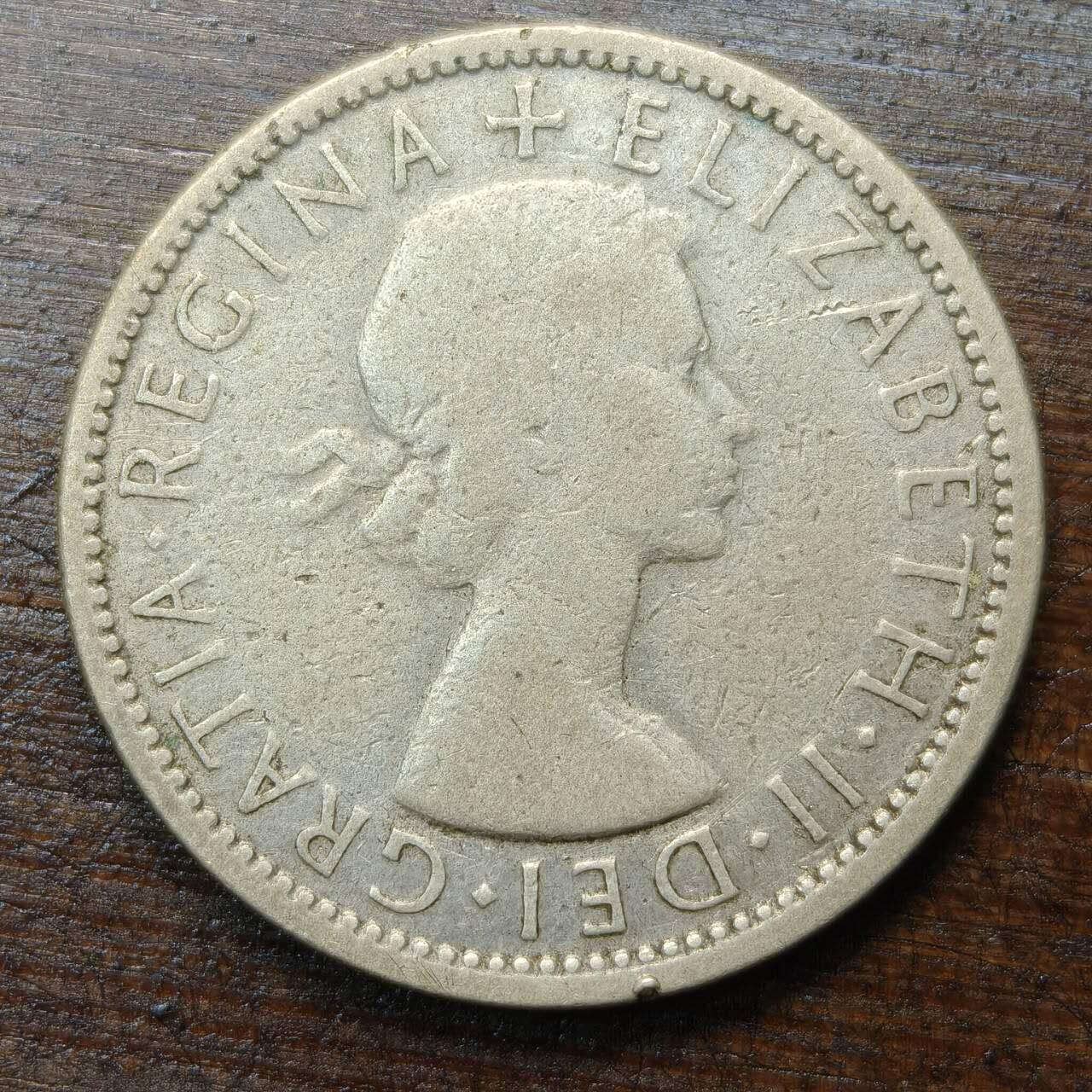 【春节前最后一拍，下一场3.3号】★第139加场★银币专场 不寄存，200包邮。不满200元，支付5元运费。《接受代拍 代送NGC评级》 114【无寄存】澳大利亚 1953年 1佛罗林 银币