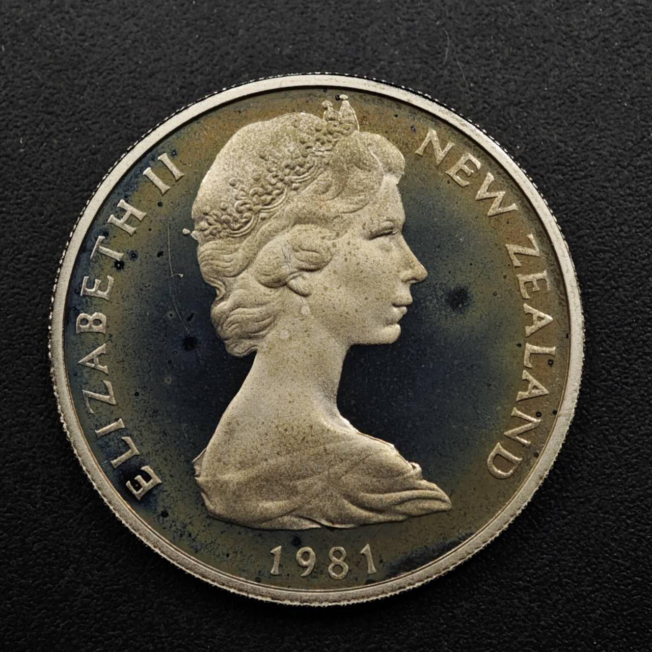 【淘币小摊】限时拍第八百五十八拍  散币场  满百包邮可预留两周  周一统一发货  新西兰1981年10分精制镍币