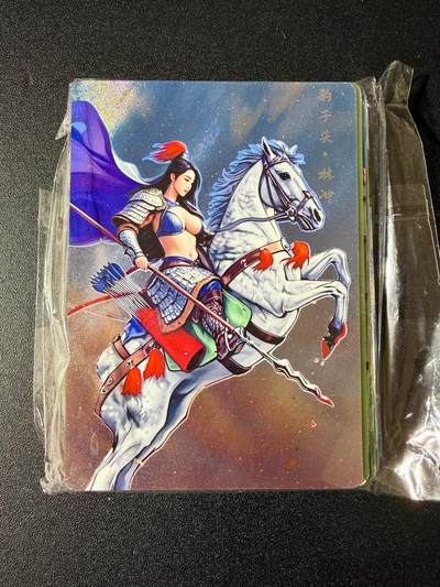 NO.23 好又多金牌大场，年前倒数第2期！每周一站式配齐，方便凑单！（周6晚8点截拍，卖家送拍0抽成！） - 水泊娘山 彩闪卡20张 63*88 国际卡尺寸