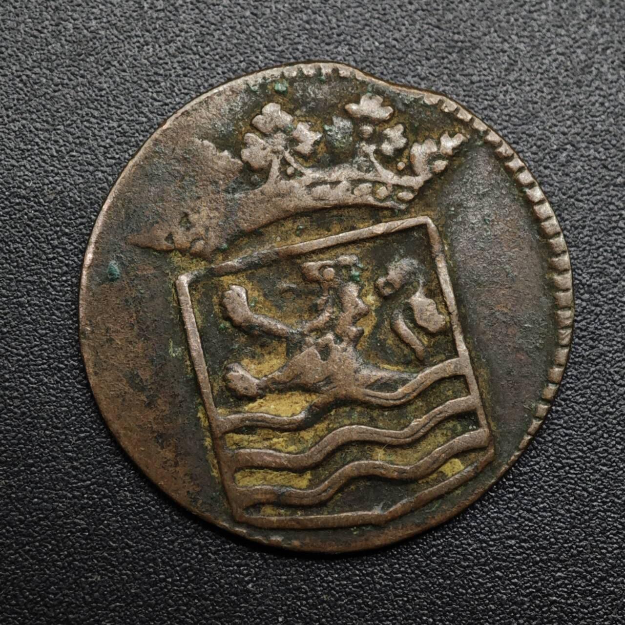 【淘币小摊】限时拍第八百六十拍  老铜币场  满百包邮可预留两周  周一统一发货  荷属东印度1736年铜币