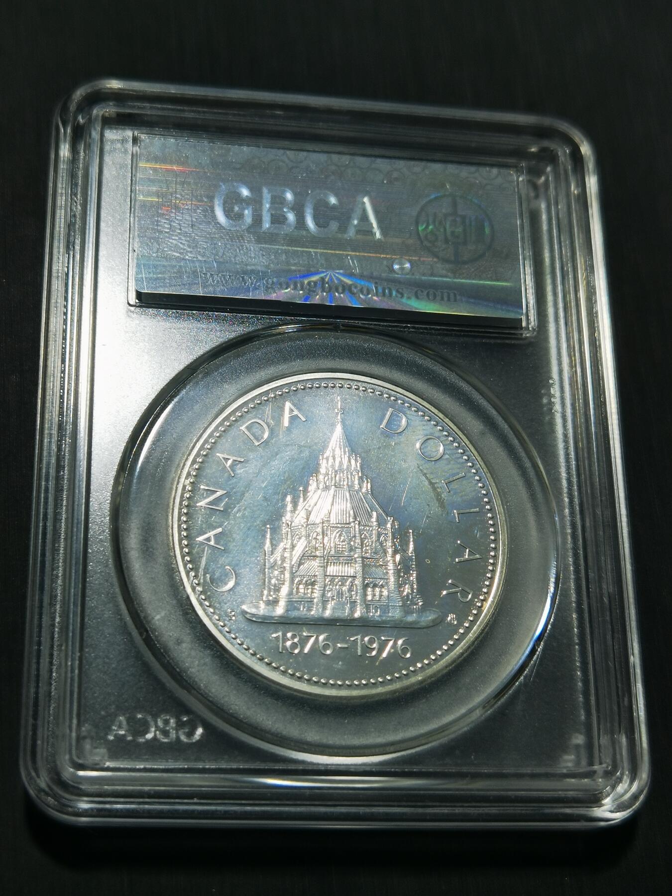 天下钱庄专场欢迎参拍 加拿大1加元银币