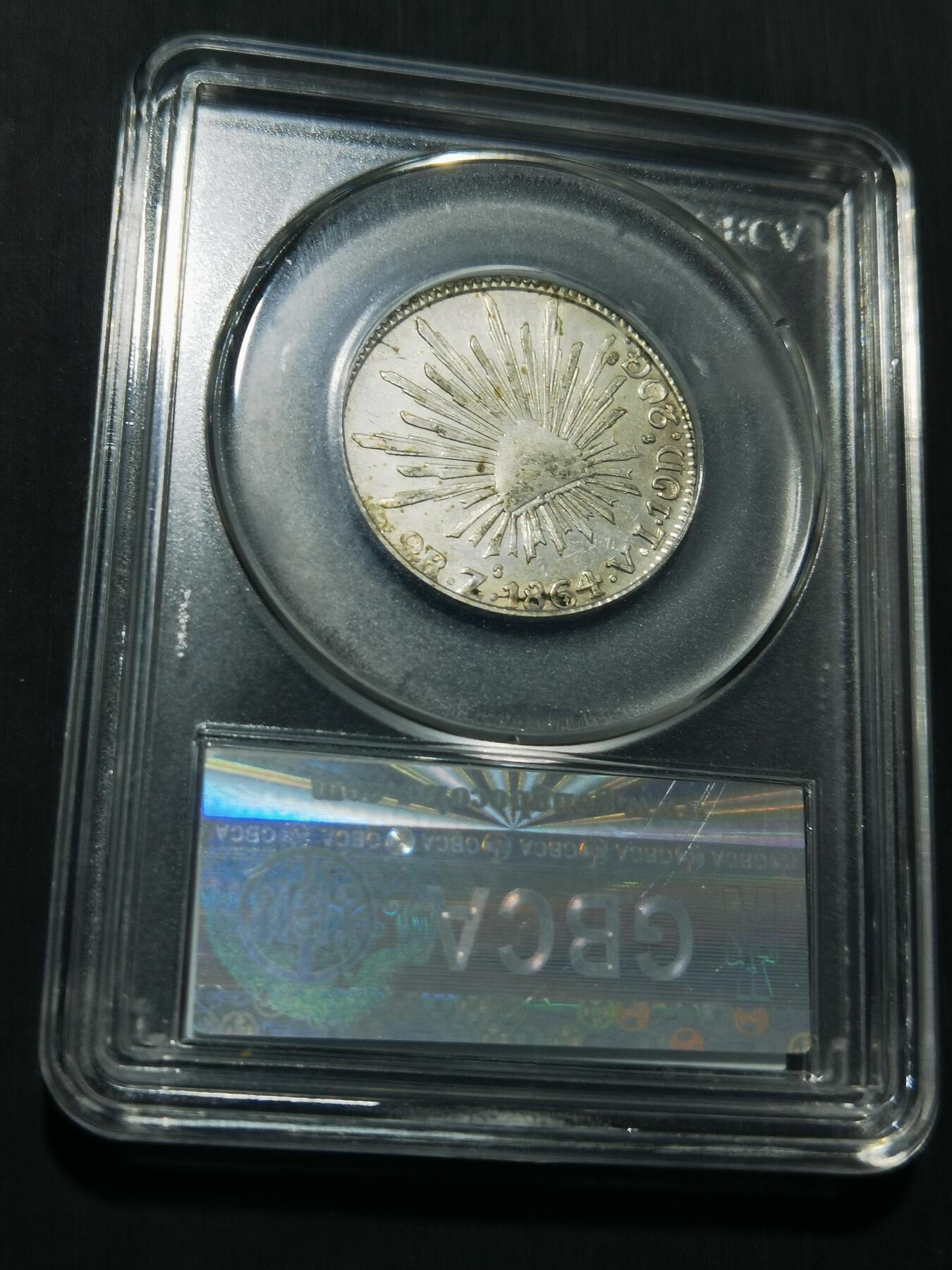 天下钱庄专场欢迎参拍 墨西哥鹰洋2R银币