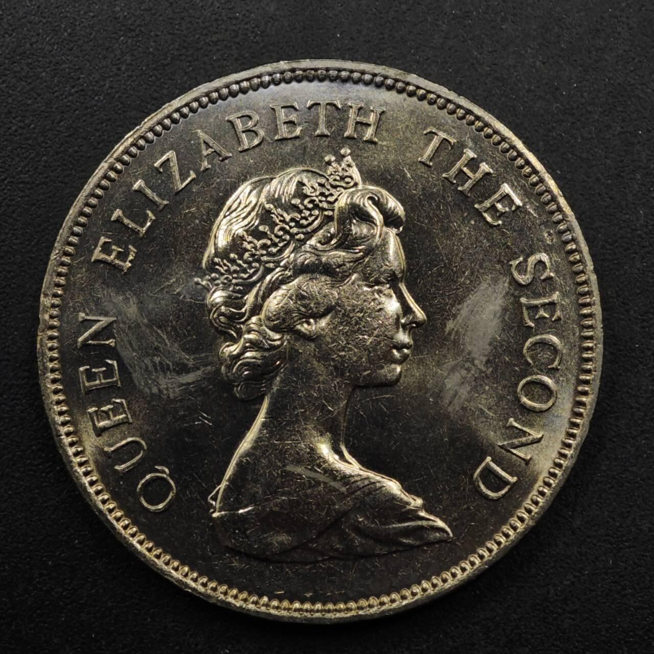 【淘币小摊】限时拍第八百五十八拍  散币场  满百包邮可预留两周  周一统一发货  图瓦卢1985年八爪鱼50分镍币