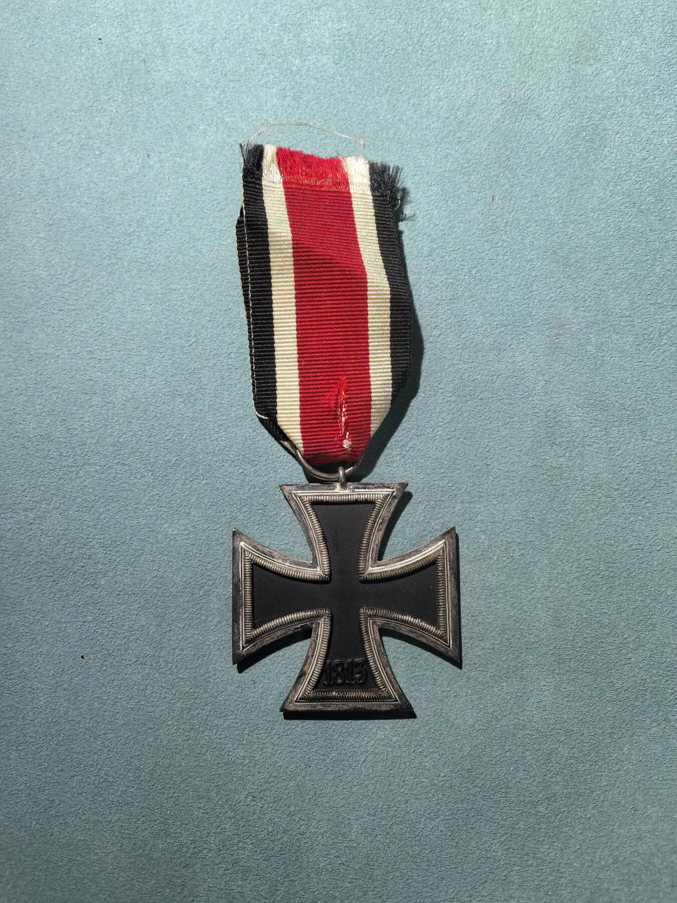 盛世勋华——号角文化勋章邮票专场拍卖第303期 德国（1939）二级铁十字勋章 白油品相