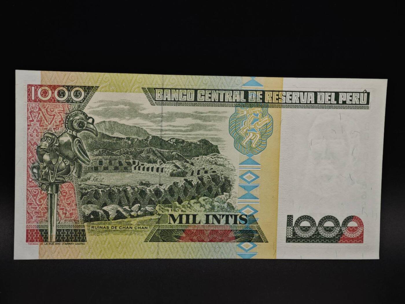 【淘币小摊】实时拍第八百五十九拍   无佣金福利纸币场   满百包邮可预留二周 每周一统一发货   秘鲁1000印蒂纸币