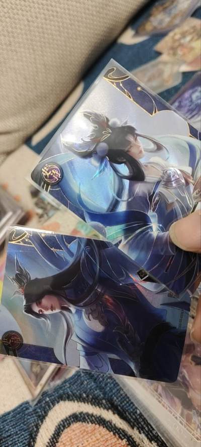 秋原瞳的小店第三十五期（年终大促2/3.进货入册的千万别错过，年味越来越浓了，无限接近快乐的时候那是最快乐的） - 卡游王者荣耀史诗——后羿，嫦娥一对