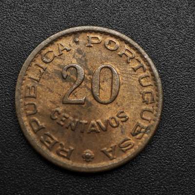 【淘币小摊】限时拍第八百六十拍  老铜币场  满百包邮可预留两周  周一统一发货  - 莫桑比克1961年20分铜币