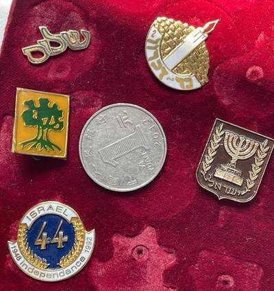 原版以色列IDF建国犹太人希伯来语纪念徽章一套耶路撒冷戈兰高地旅（可交换朝鲜章） - 原版以色列IDF建国犹太人希伯来语纪念徽章一套耶路撒冷戈兰高地旅（可交换朝鲜章）