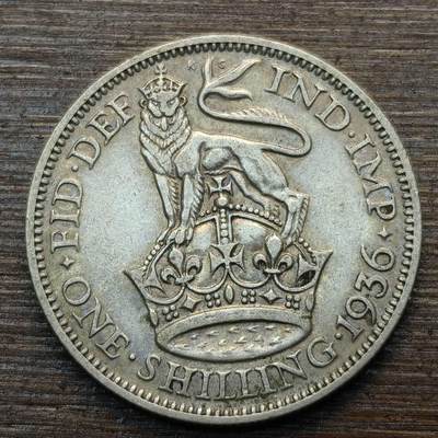 【春节前最后一拍，下一场3.3号】★第139加场★银币专场 不寄存，200包邮。不满200元，支付5元运费。《接受代拍 代送NGC评级》 - 64【无寄存】英国 1936年 1先令 银币