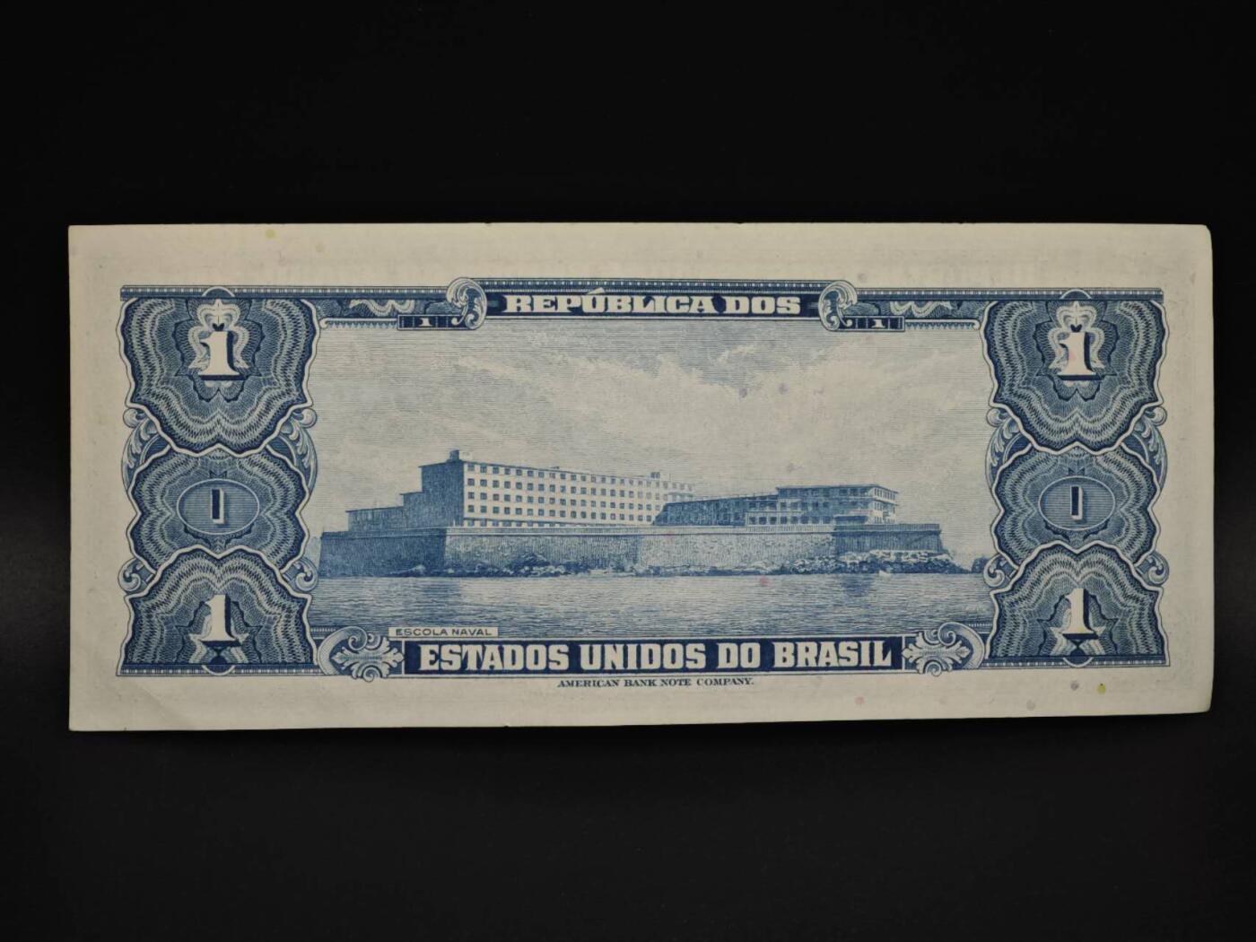 【淘币小摊】实时拍第八百五十九拍   无佣金福利纸币场   满百包邮可预留二周 每周一统一发货   巴西1克鲁塞罗纸币【有折】