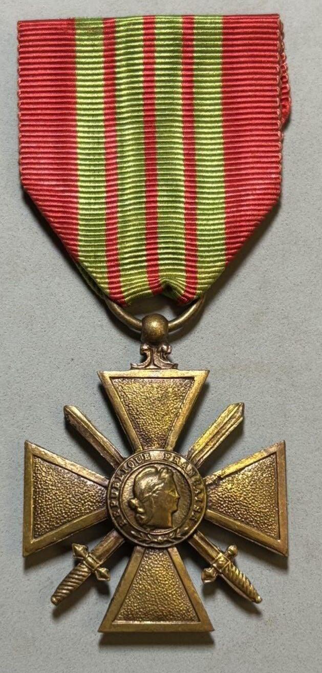 盛世勋华——号角文化勋章邮票专场拍卖第303期 法国二战战争十字 1939-1940版