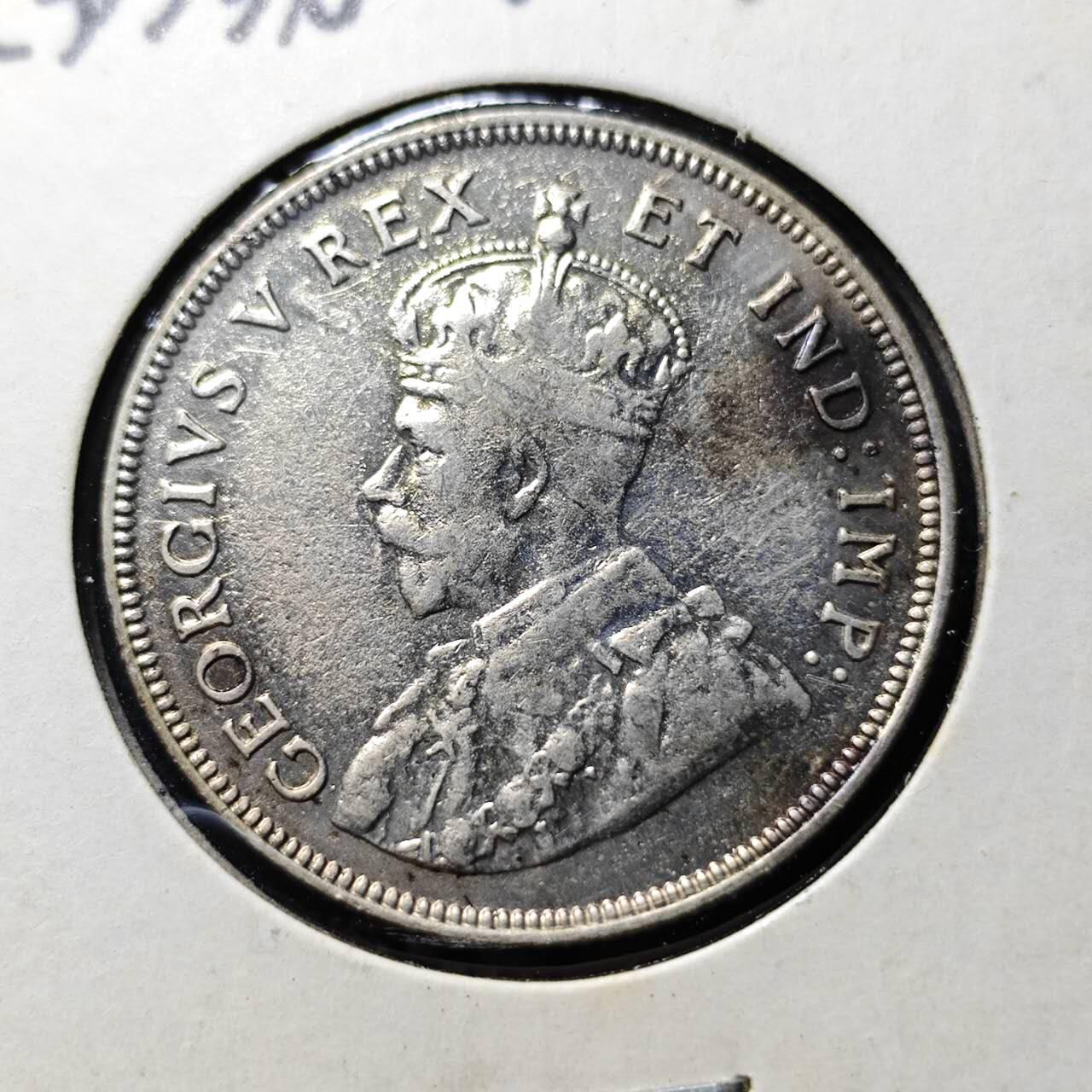 KK钱币收藏小铺  第398期 百期特拍（四拍之二） 2月预留时间 周末发货  1922英属东非1先令银币 乔五