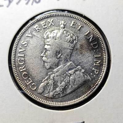 KK钱币收藏小铺  第398期 百期特拍（四拍之二） 2月预留时间 周末发货 -  1922英属东非1先令银币 乔五