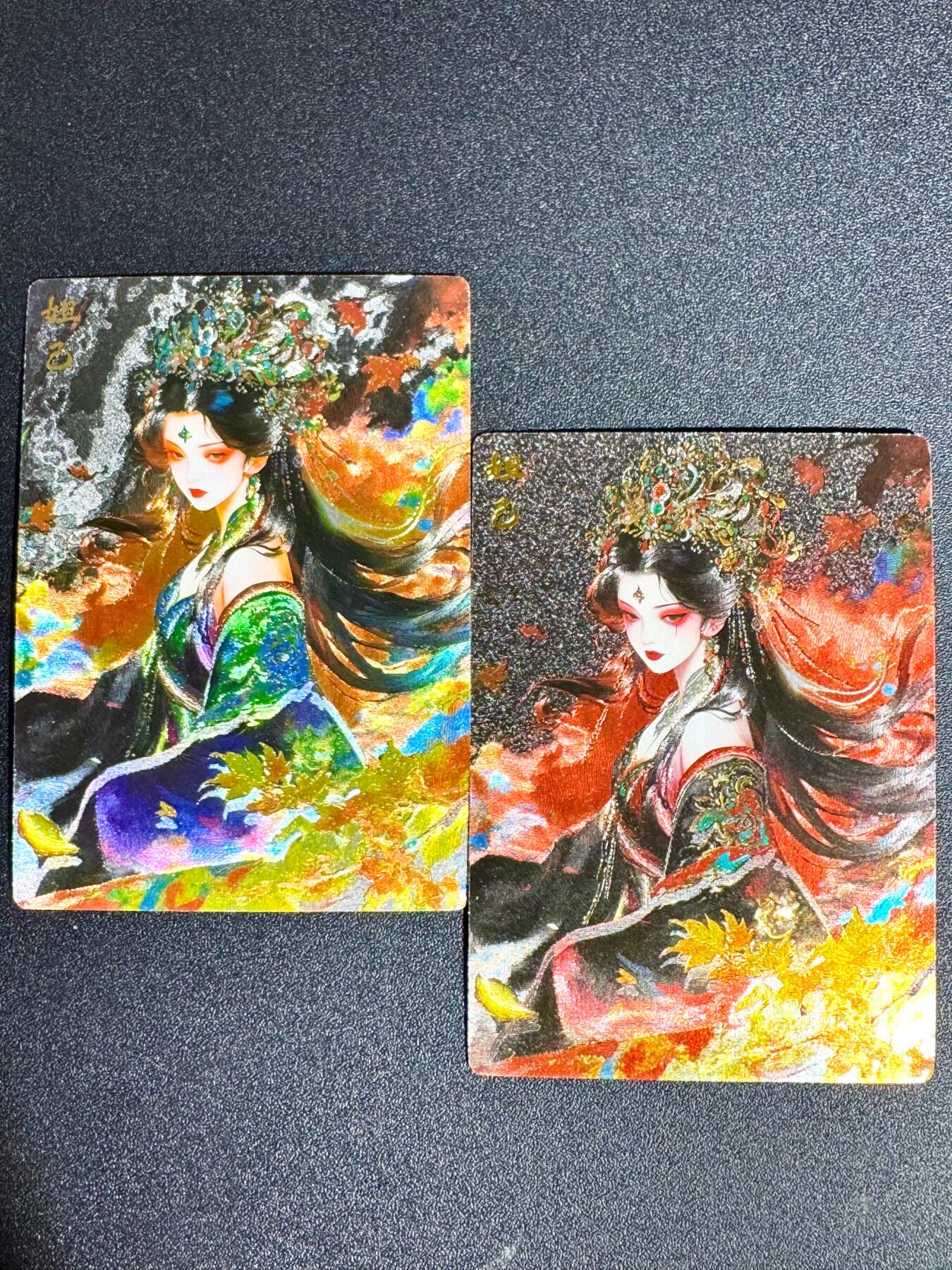 NO.23 好又多金牌大场，年前倒数第2期！每周一站式配齐，方便凑单！（周6晚8点截拍，卖家送拍0抽成！） 奇点卡牌 原创妲己 一套两张 粗闪