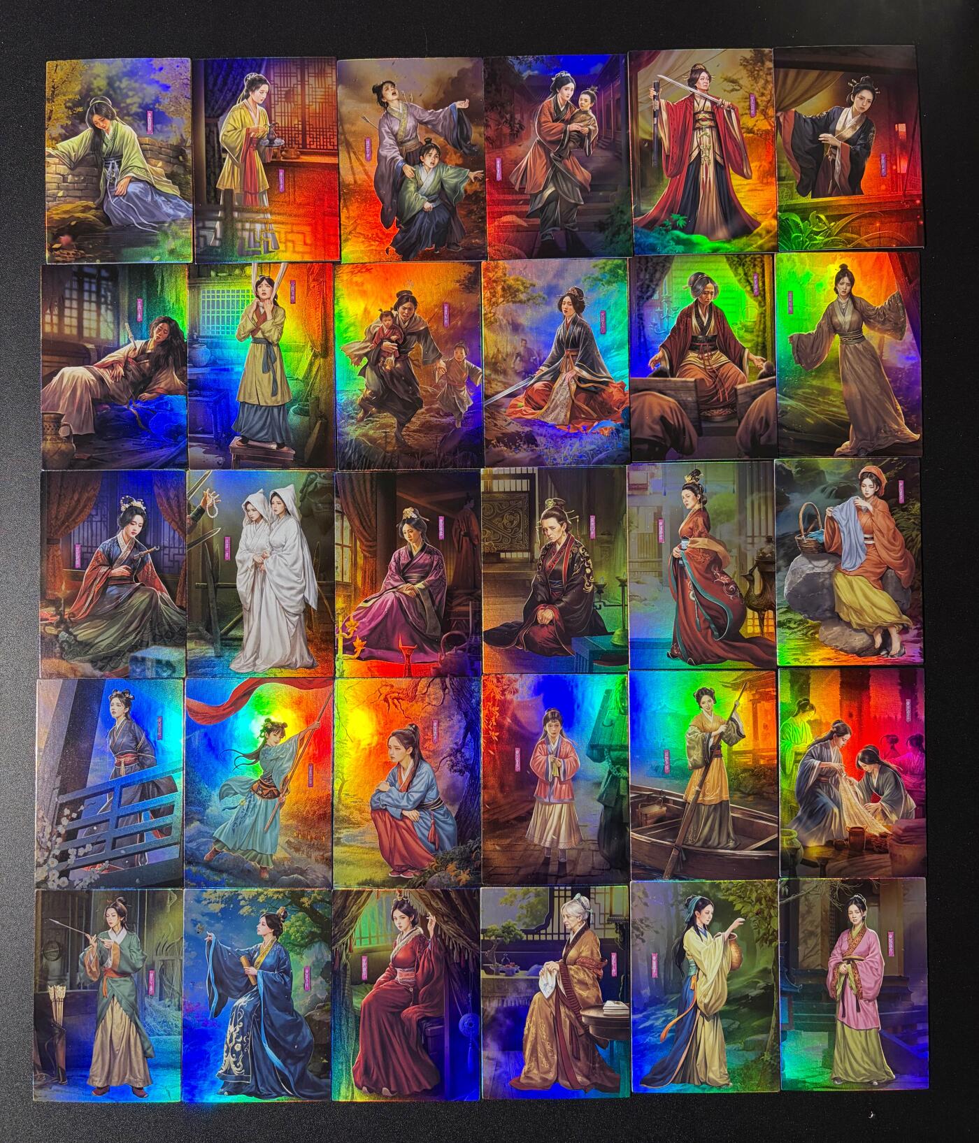 NO.23 好又多金牌大场，年前倒数第2期！每周一站式配齐，方便凑单！（周6晚8点截拍，卖家送拍0抽成！） 【套卡】司马 列女传 彩闪 30张