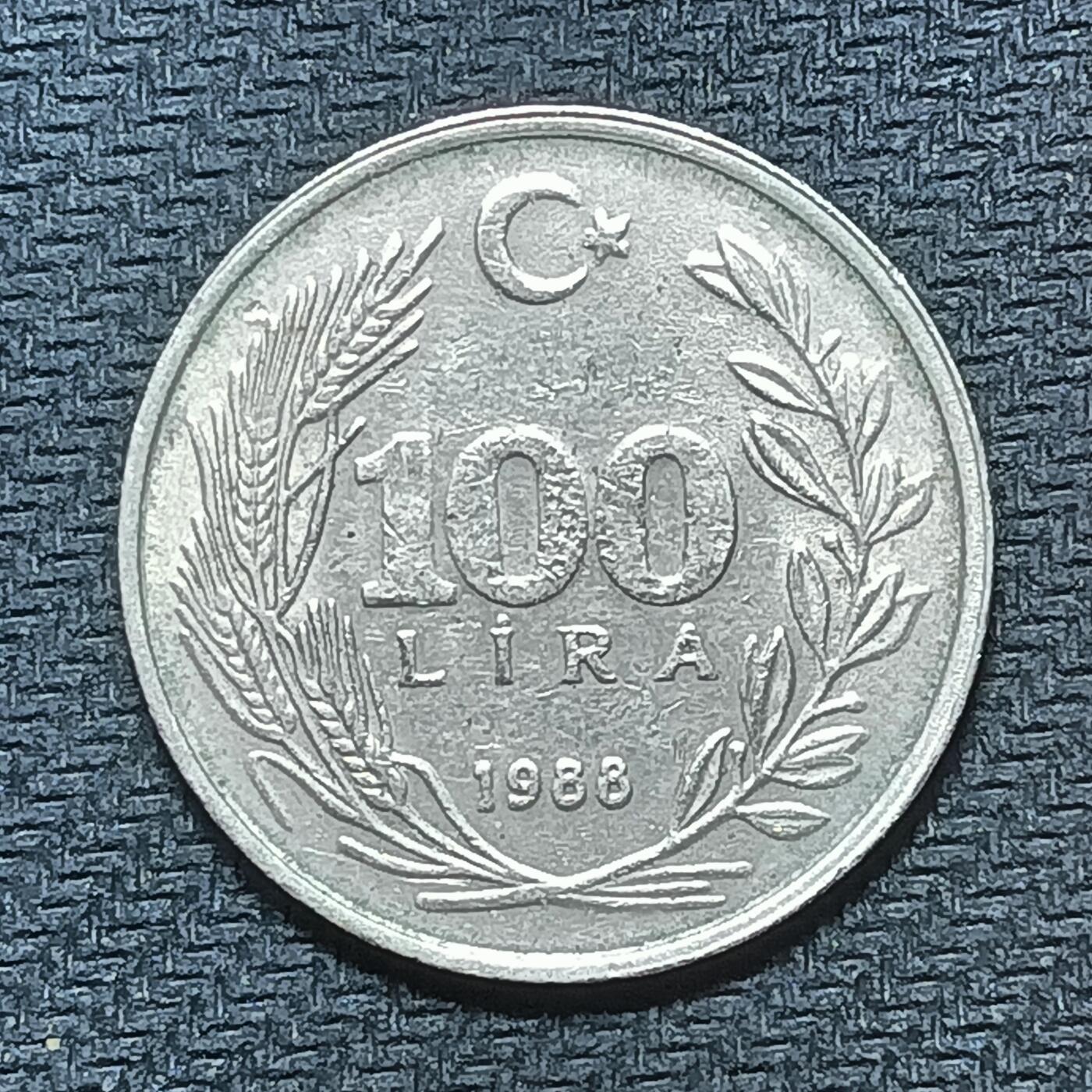 逸泉钱币2026B世界钱币纪念币纸币第八组B831-1230 1032土耳其100里拉