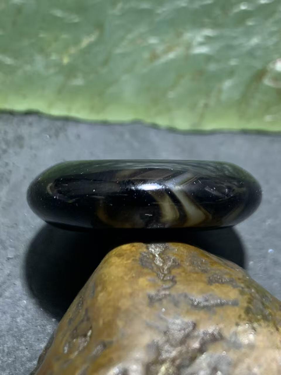 精美药师玛瑙平安扣一个，，