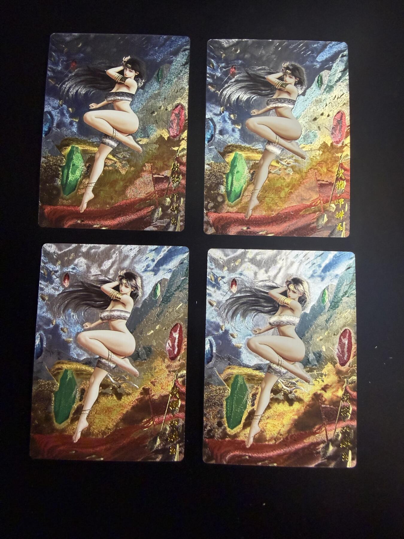 奇点卡牌多宫场 年关将至 感谢这小半年各位卡友大佬的支持 剩余库存都以多宫的方式挂掉 10号快递停运 还能上俩期 大部分卡年前挂完 年后就不会再上新了 年后新卡继续！提前祝各位卡友新年快乐 身体健康 马到成功！ 奇点卡牌 邓婵玉战损粗闪 X4