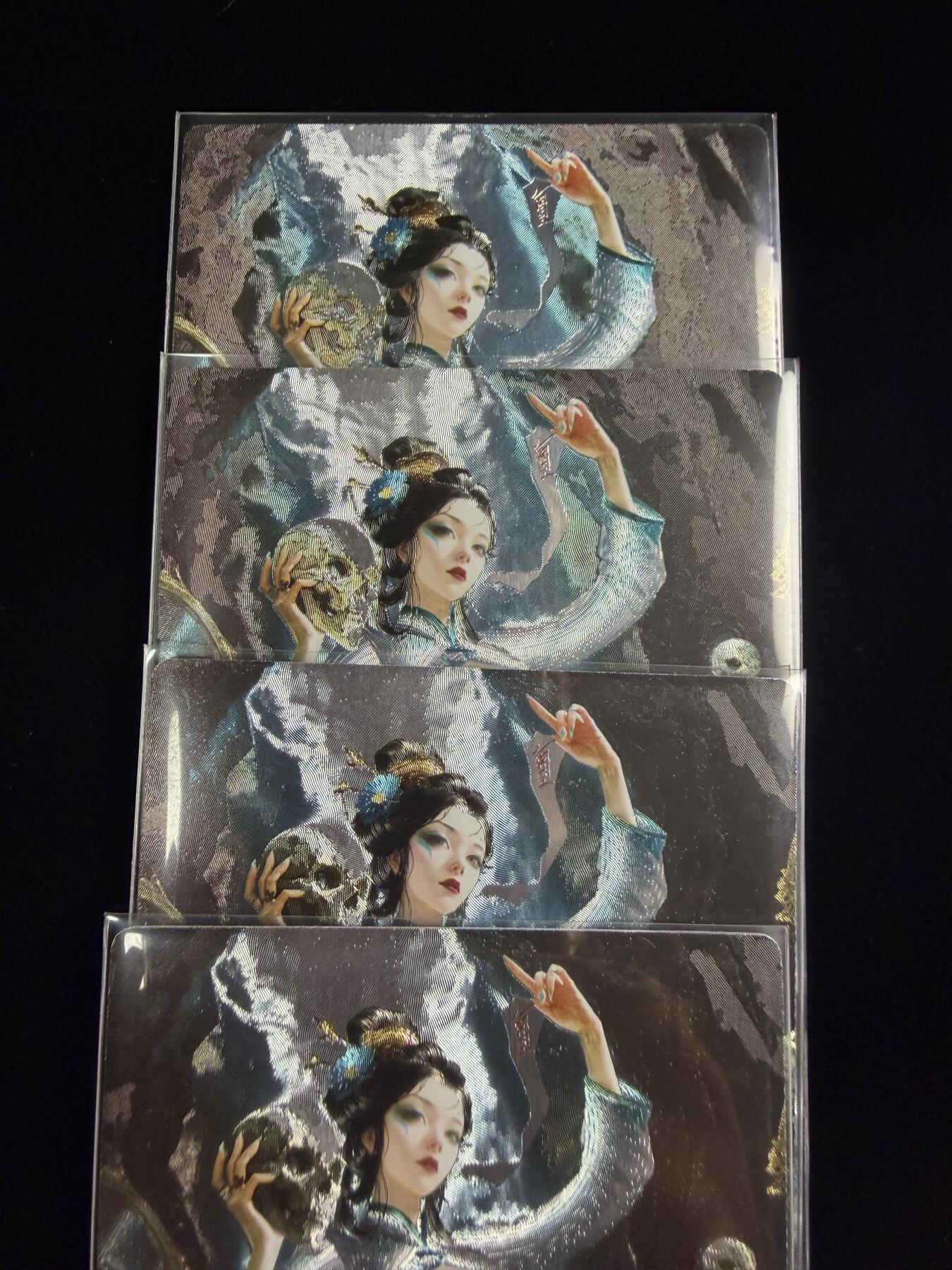 奇点卡牌多宫场 年关将至 感谢这小半年各位卡友大佬的支持 剩余库存都以多宫的方式挂掉 10号快递停运 还能上俩期 大部分卡年前挂完 年后就不会再上新了 年后新卡继续！提前祝各位卡友新年快乐 身体健康 马到成功！ 奇点卡牌 澜釉子 灵魅仙踪 白晶晶原色X4