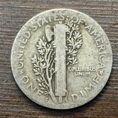 【春节前最后一拍，下一场3.3号】★第139加场★银币专场 不寄存，200包邮。不满200元，支付5元运费。《接受代拍 代送NGC评级》 - 91【无寄存】美国 10分 1920年 银币