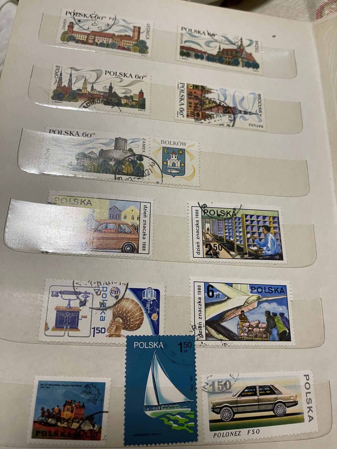 自己90年代收藏的国内欧州邮票两本一起出（可交换朝鲜苏联勋章奖章）