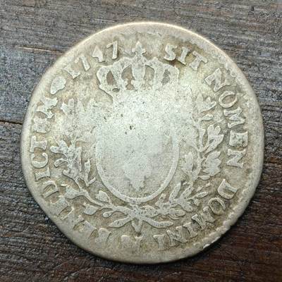 【春节前最后一拍，下一场3.3号】★第139加场★银币专场 不寄存，200包邮。不满200元，支付5元运费。《接受代拍 代送NGC评级》 - 129【无寄存】法国银币 重2.7g 直径约21mm