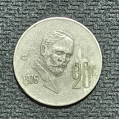 逸泉钱币2026B世界钱币纪念币纸币第八组B831-1230 - 1065墨西哥20分