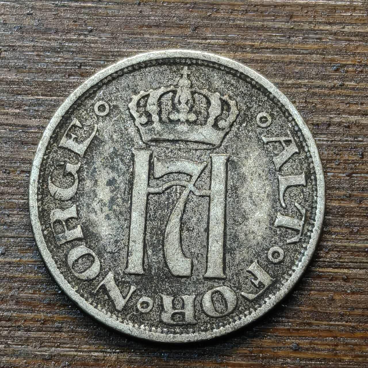 【春节前最后一拍，下一场3.3号】★第139加场★银币专场 不寄存，200包邮。不满200元，支付5元运费。《接受代拍 代送NGC评级》 99【无寄存】挪威 1911年 10欧尔 银币