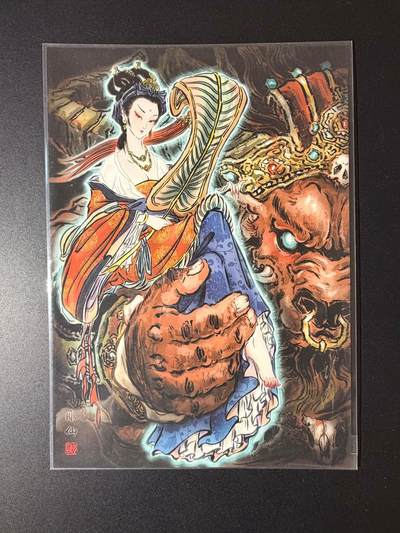 NO.23 好又多金牌大场，年前倒数第2期！每周一站式配齐，方便凑单！（周6晚8点截拍，卖家送拍0抽成！） - 【亲签】焱卡 彫仙亲签 铁扇公主 A4