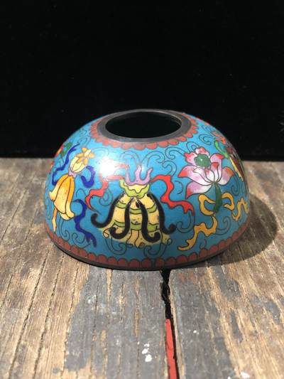 第五期杂项配饰拍卖 - 铜胎珐琅彩水盂