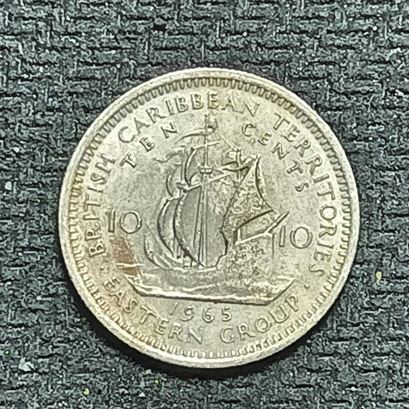 逸泉钱币2026B世界钱币纪念币纸币第八组B831-1230 1073英属东加勒比10分