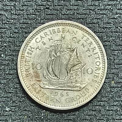 逸泉钱币2026B世界钱币纪念币纸币第八组B831-1230 - 1073英属东加勒比10分