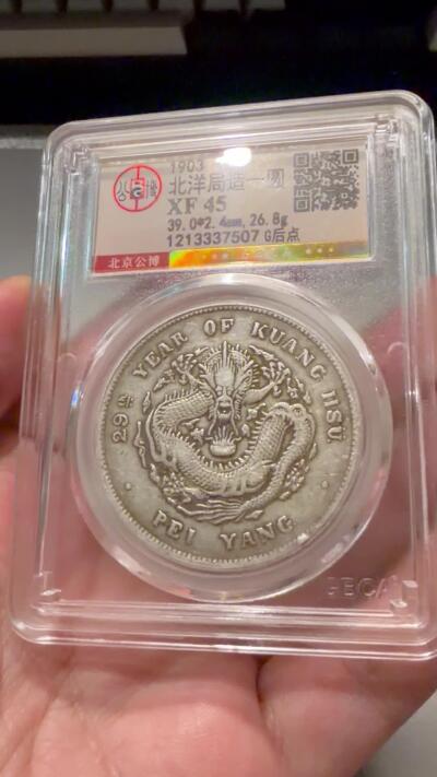 29年北洋龙G后点，双折金版