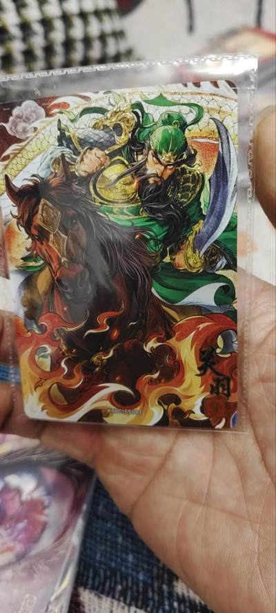 秋原瞳的小店第三十五期（年终大促2/3.进货入册的千万别错过，年味越来越浓了，无限接近快乐的时候那是最快乐的） - 卡游三国浮生如梦关羽原膜