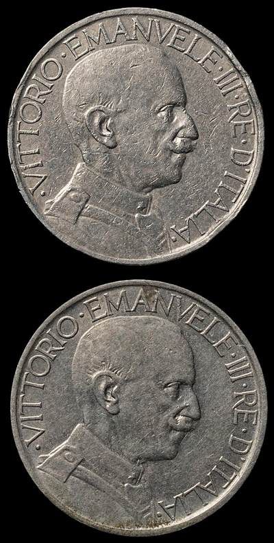 修遠堂世界钱币第103期 - 意大利2里拉两枚