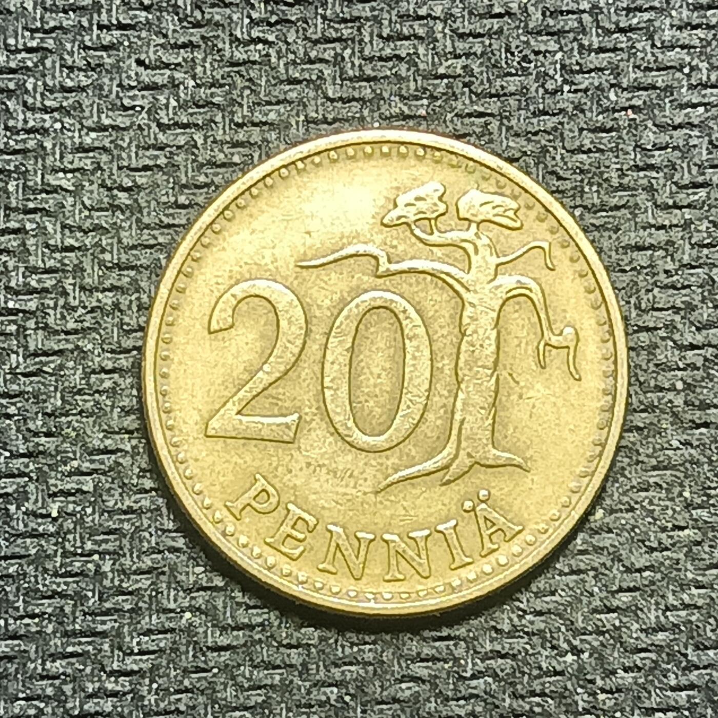 逸泉钱币2026B世界钱币纪念币纸币第八组B831-1230 1091芬兰20芬尼