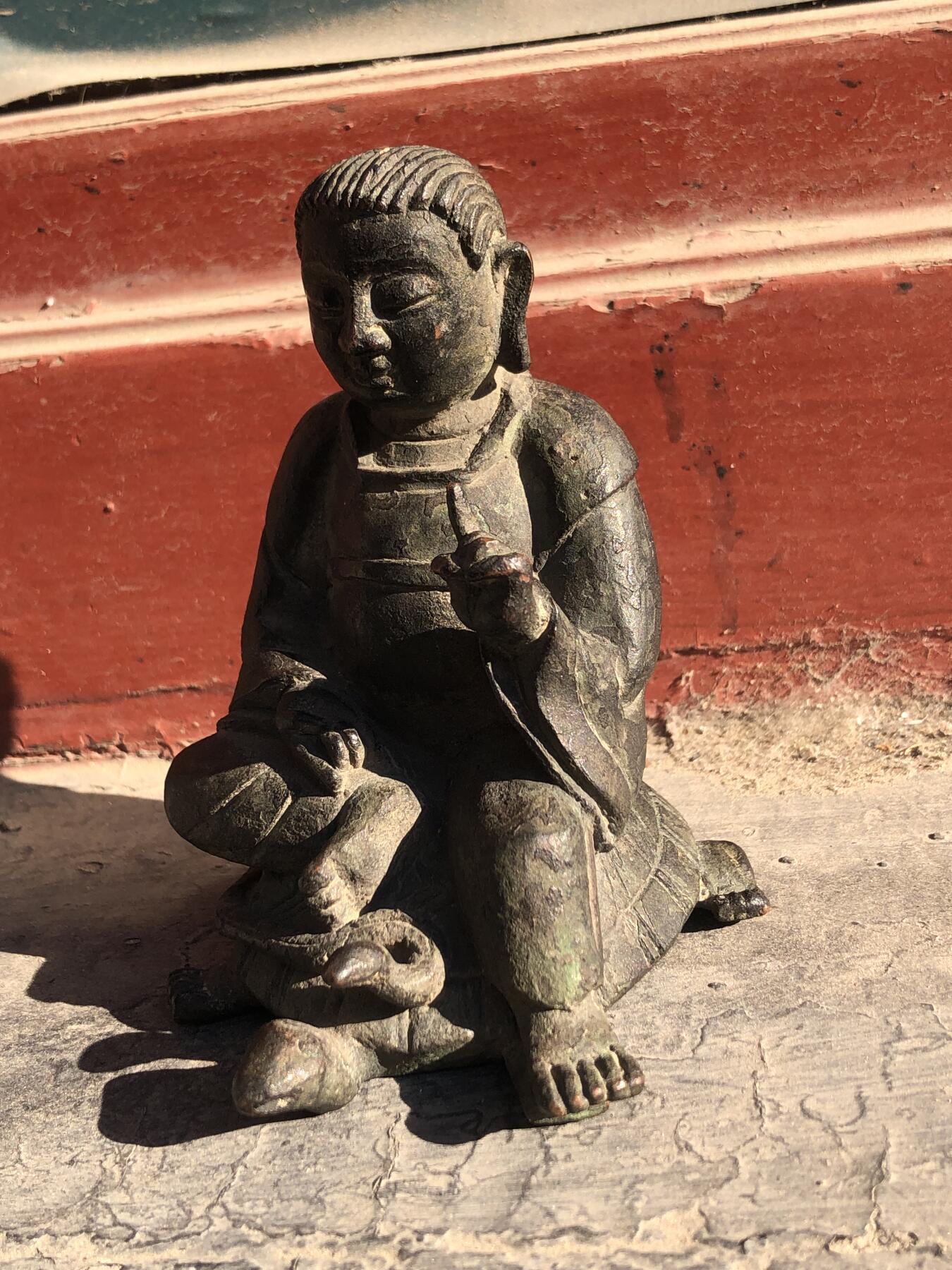 第五期杂项配饰拍卖 铜真武大帝