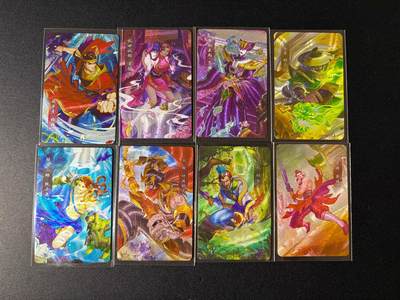 NO.23 好又多金牌大场，年前倒数第2期！每周一站式配齐，方便凑单！（周6晚8点截拍，卖家送拍0抽成！） - 小浣熊立绘 金色刷边粗闪卡 8张不重复 (潘金莲，高俅等）