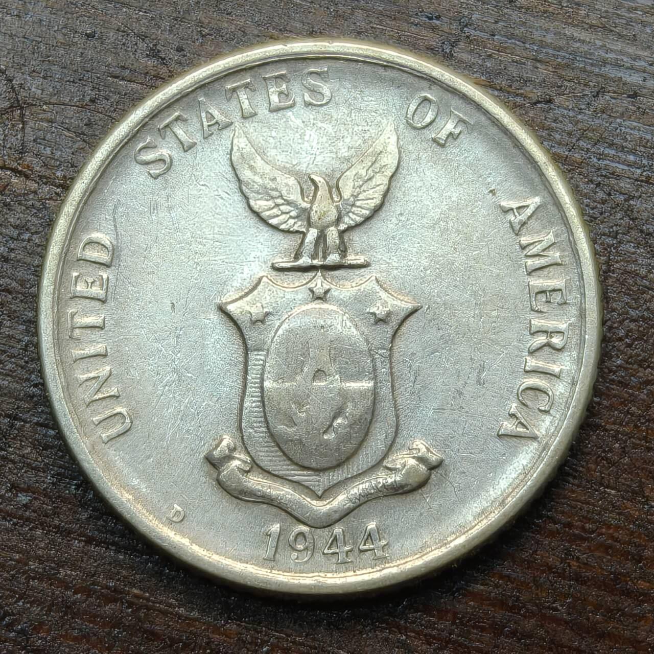 【春节前最后一拍，下一场3.3号】★第139加场★银币专场 不寄存，200包邮。不满200元，支付5元运费。《接受代拍 代送NGC评级》 115【无寄存】菲律宾 1944年 20分 银币