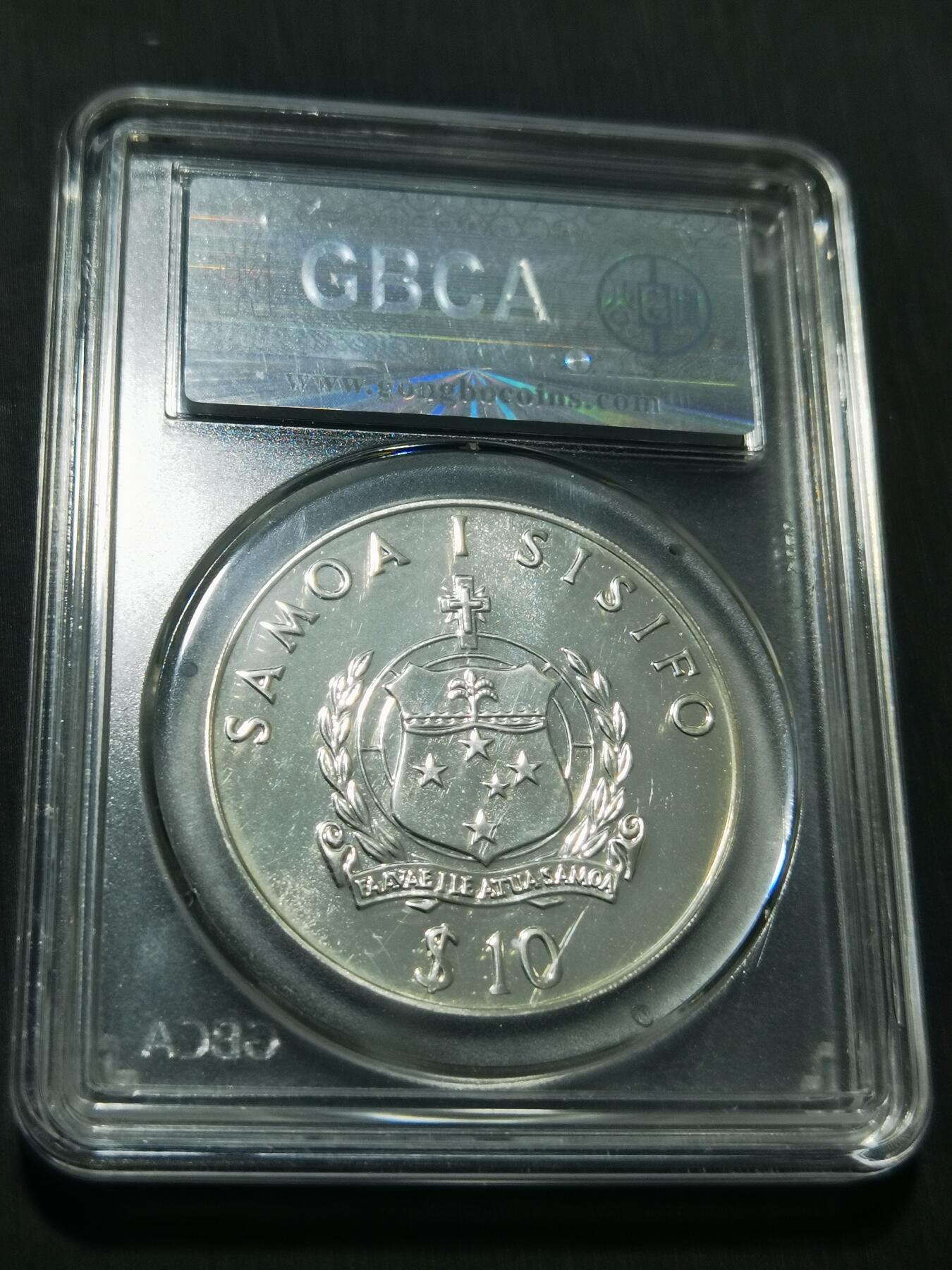 天下钱庄专场欢迎参拍 萨摩亚银币