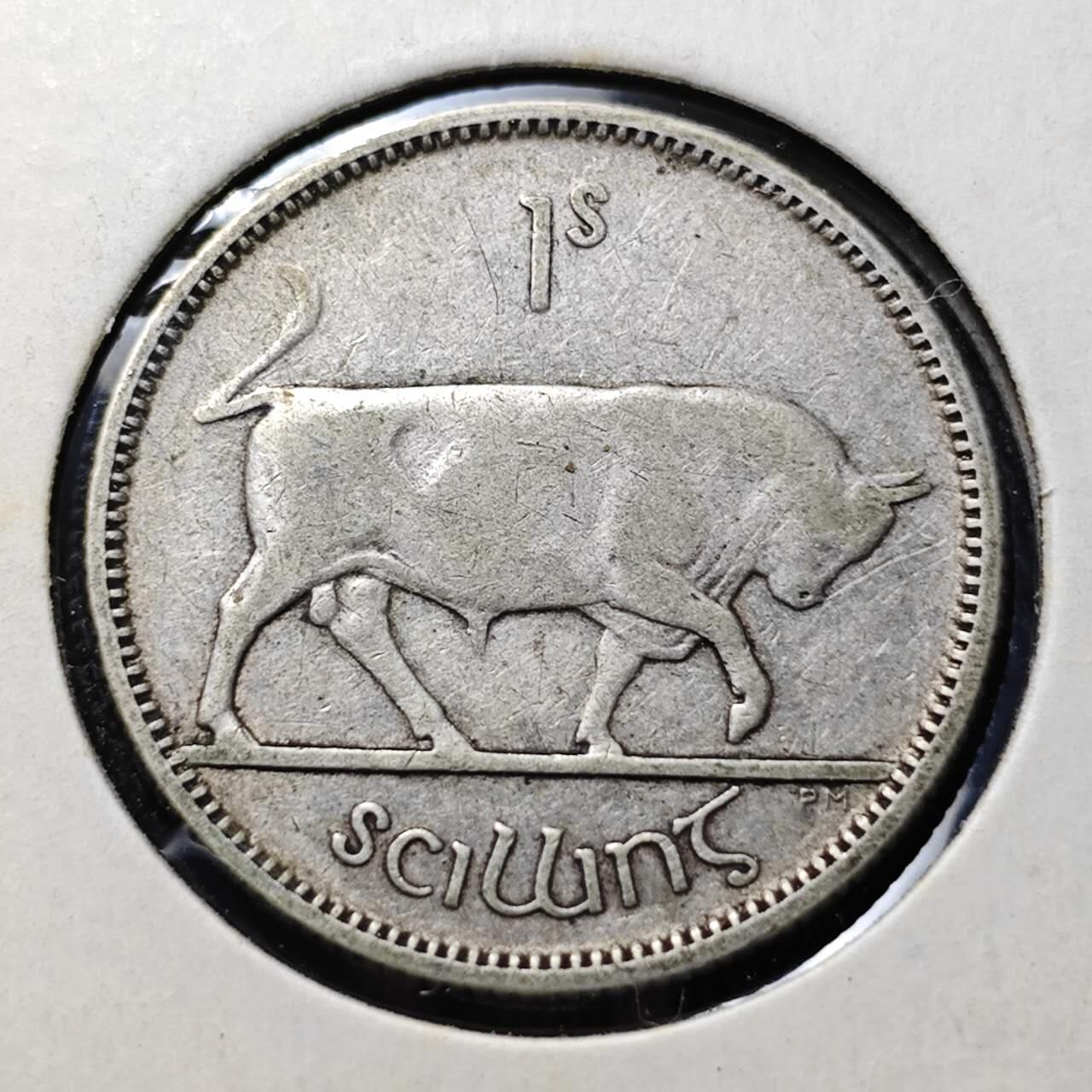 KK钱币收藏小铺  第398期 百期特拍（四拍之二） 2月预留时间 周末发货  1931爱尔兰1先令银币