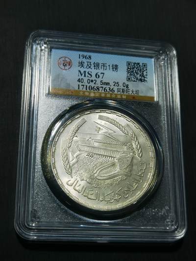 天下钱庄专场欢迎参拍 - 埃及1磅银币